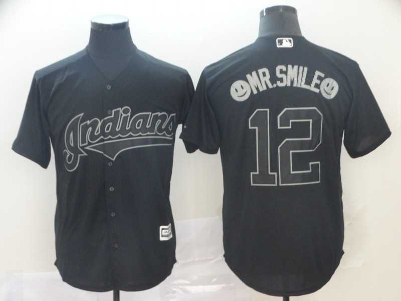 Indians 12 Francisco Lindor Black 2019 Players' Weekend Player Jersey,We sell and wholesale Indians 12 Francisco Lindor Black 2019 Players' Weekend Player Jersey on line form chian!